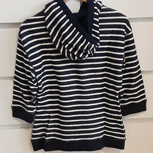 Lauren RALPH LAUREN fine terry nautical hoody size M - Picture 4 of 7
